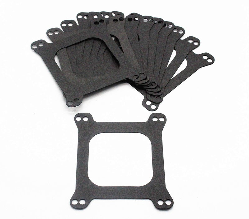 TAKPART 10 Pack Carburetor Base Gaskets 4 BBL. SBC BBC 350 - Image 1